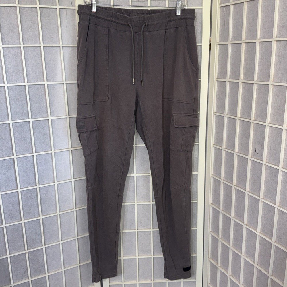 Alphalete Gray‎ Athletic Gym Lounge Cargo Jogging Pants Sweatpants Women's XXL